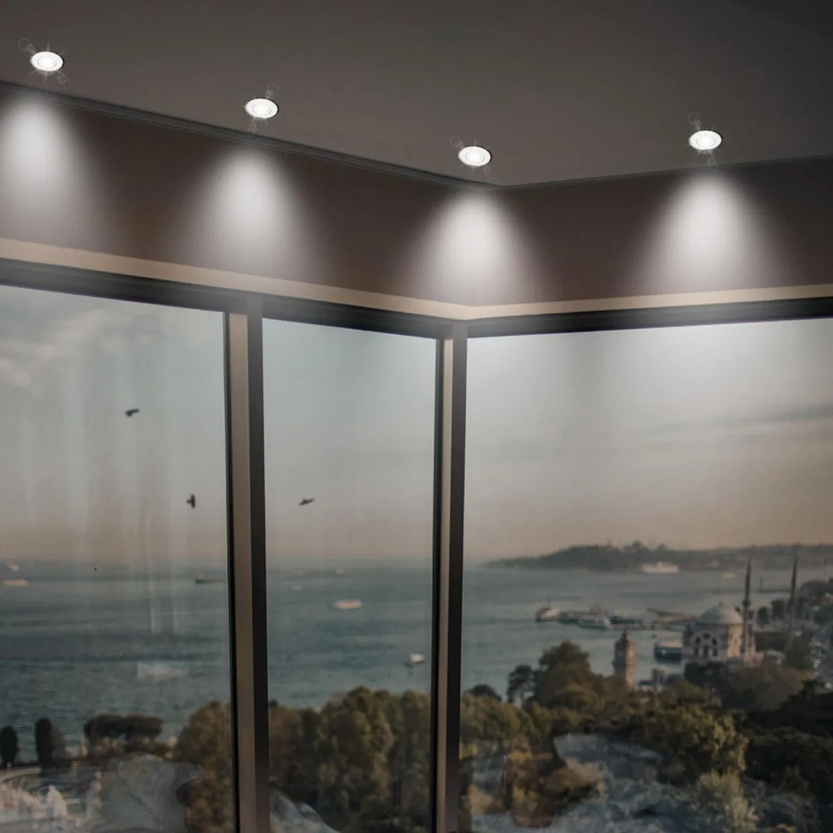 Tecnolite - Empotrable Acerra Blanco 100-240 V GX5.3