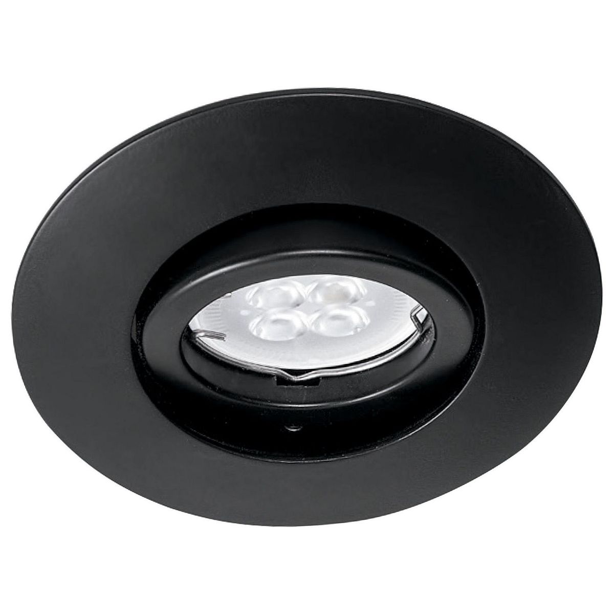 Tecnolite - Empotrable Acerra negro S/L 100-240V GX5.3