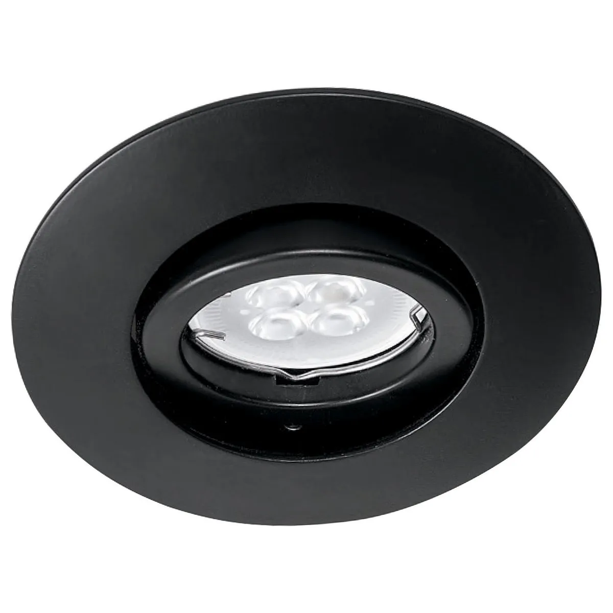 Tecnolite - Empotrable Acerra negro S/L 100-240V GX5.3