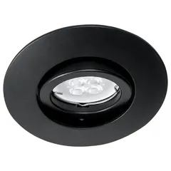 Empotrable Acerra negro S/L 100-240V GX5.3
