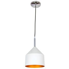 Lámpara colgante Auva blanco S/L 100-240V E27