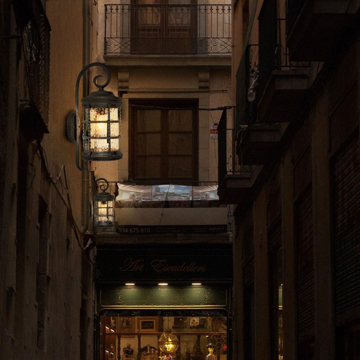 Tecnolite - Farol Terme Bronce/A S/L100-240V E27