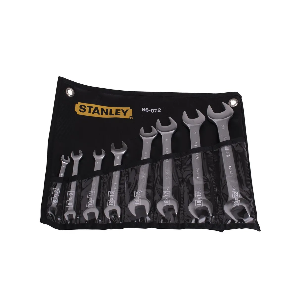 Stanley - Juego de llaves de boca métrica 8 pzas