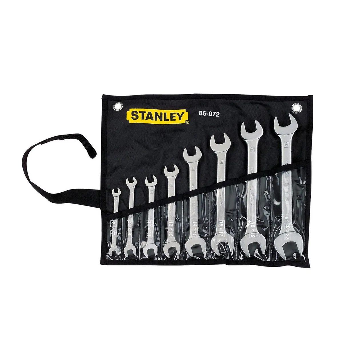 Stanley - Juego de llaves de boca métrica 8 pzas