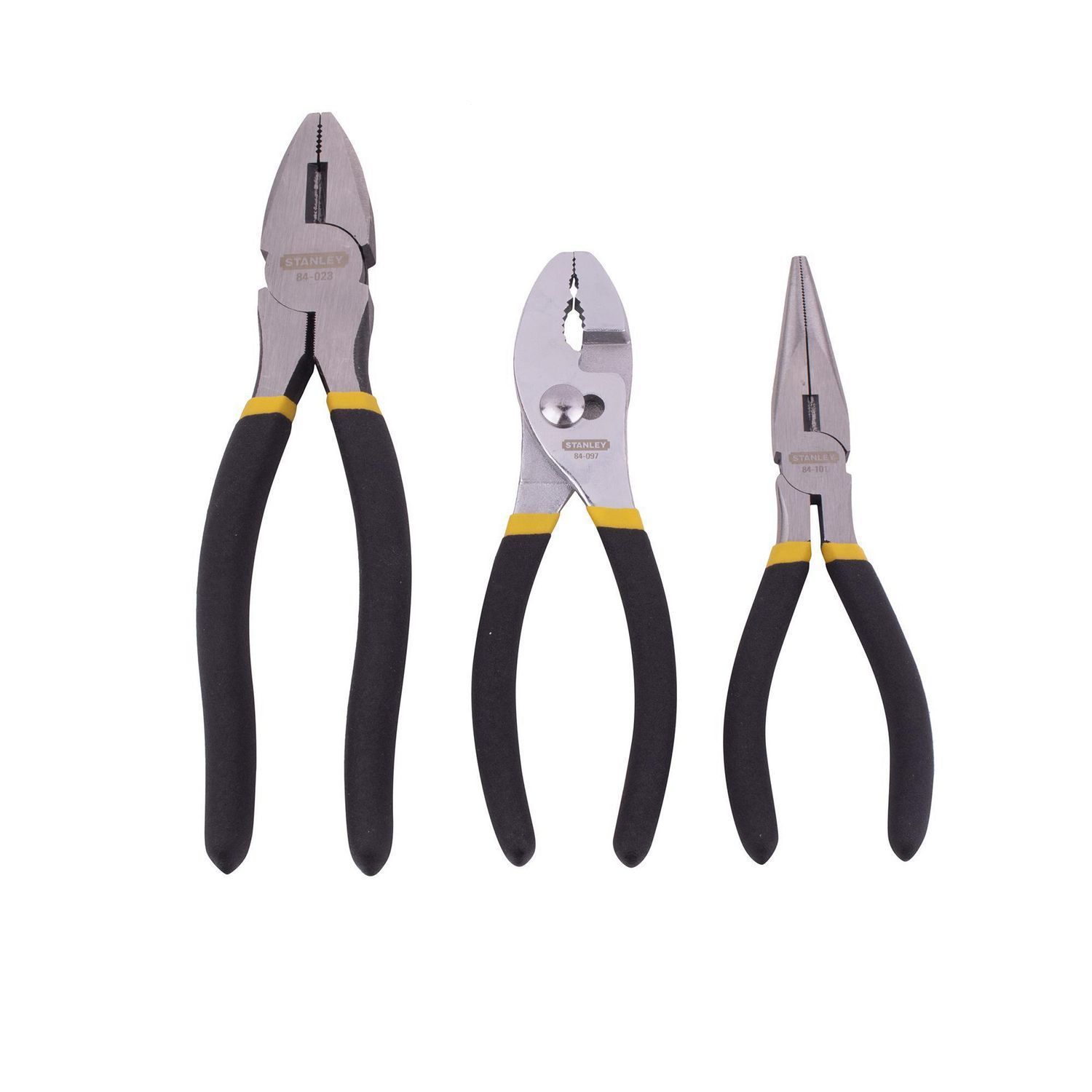 Stanley - Juego pinzas de 6 y 8 pulg 3 pzs