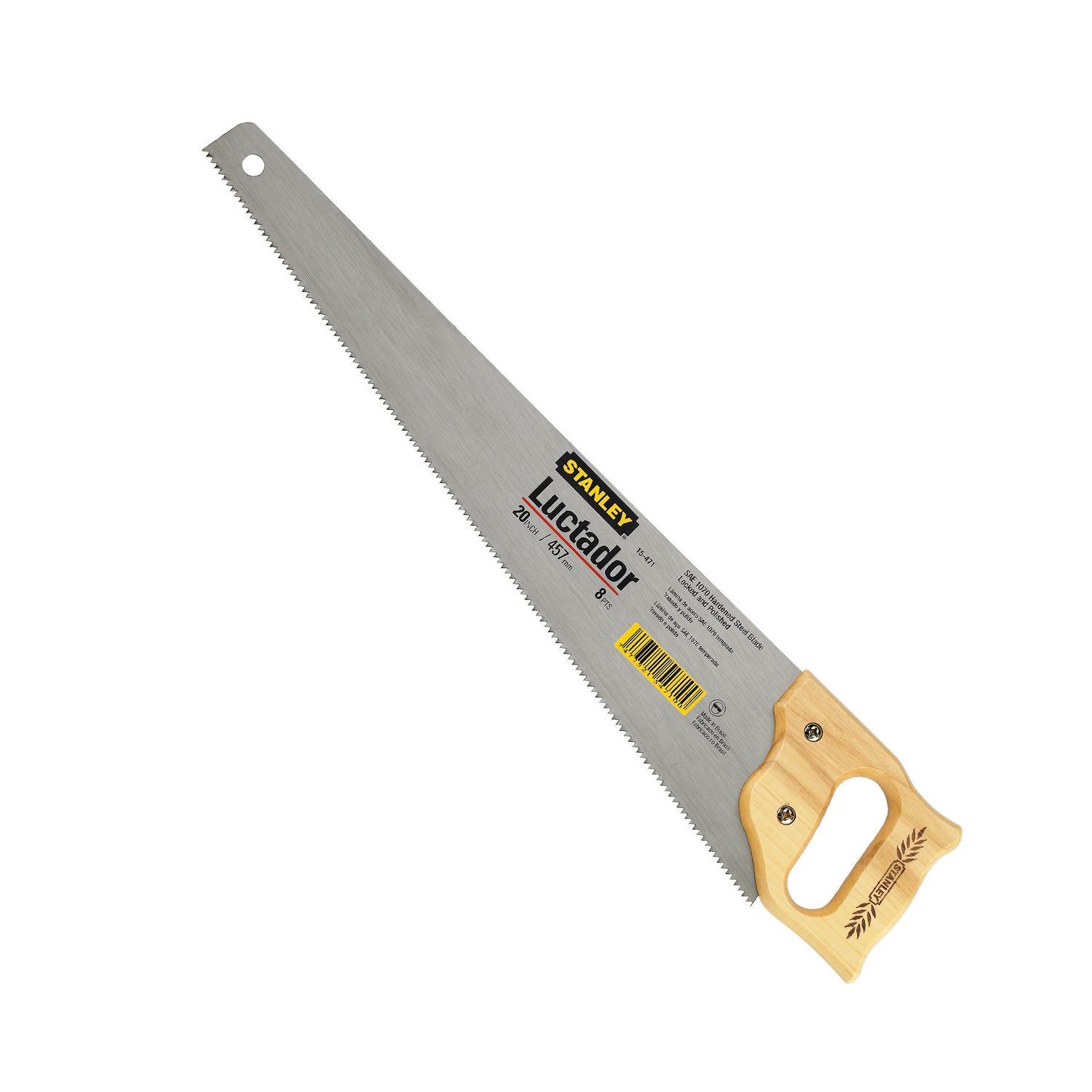 Stanley - Serrucho luctador 8dpp 22" (559 mm)