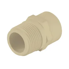 Adaptador Macho CPVC de 1" para Uso de Agua Caliente y Fria