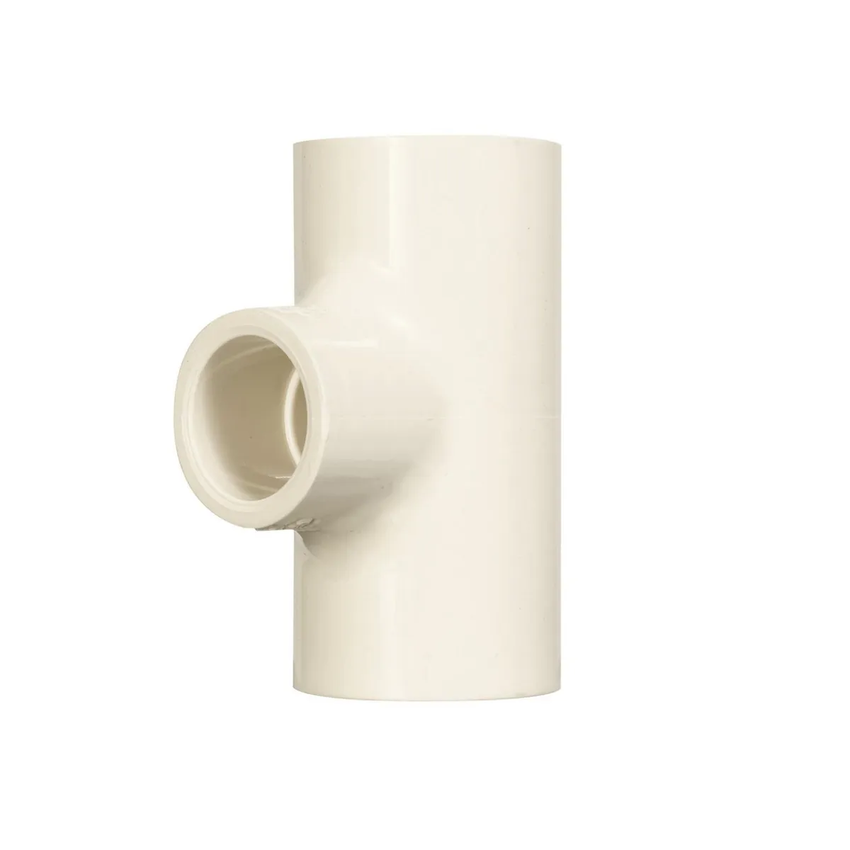 Tee Reducida CPVC 3/4 X 3/4 X 1/2" para Uso de Agua Caliente y Fria, marca Iusa - Foto 2