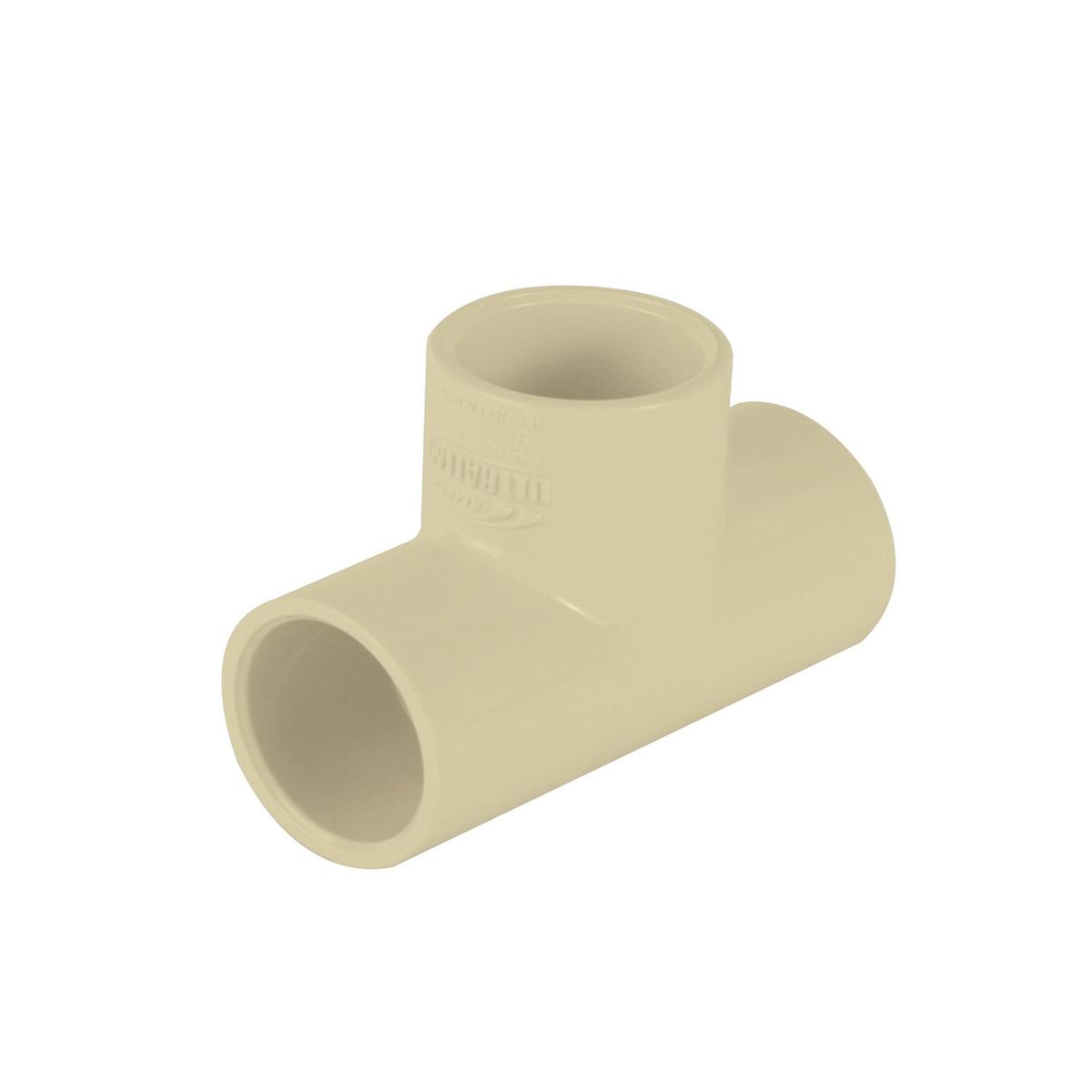 Iusa - Tee CPVC de 1/2" para Uso de Agua Caliente y Fria