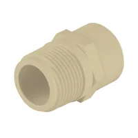 Adaptador Macho CPVC de 1/2" para Uso de Conduccion de Agua Caliente y Fria
