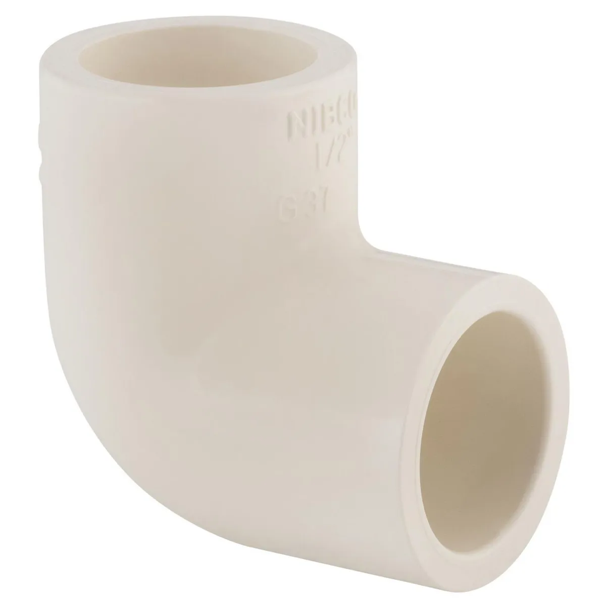 Iusa - Codo 90° CPVC de 3/4" para Uso de Agua Caliente y Fria