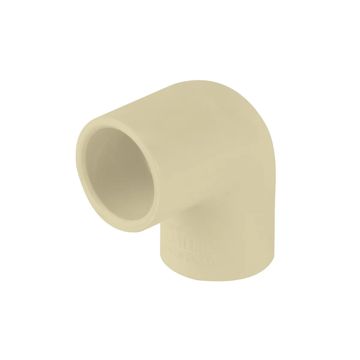Iusa - Codo de 90° CPVC de 1/2" para Uso de Conduccion de Agua Caliente y Fria