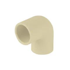 Codo de 90° CPVC de 1/2" para Uso de Conduccion de Agua Caliente y Fria