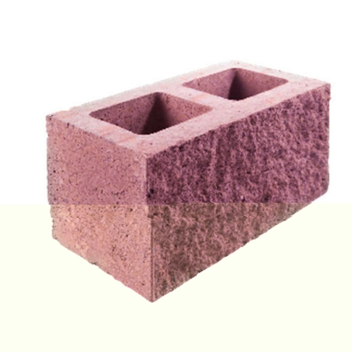 Block rústico rosa 20 x 20 x 40 cm, marca Tricoblocks - Foto Principal