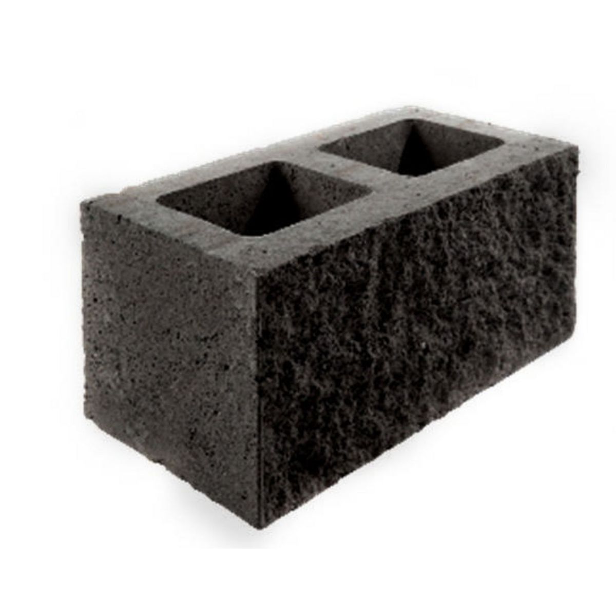 Block rústico negro 12 x 20 x 40 cm, marca Tricoblocks - Foto Principal