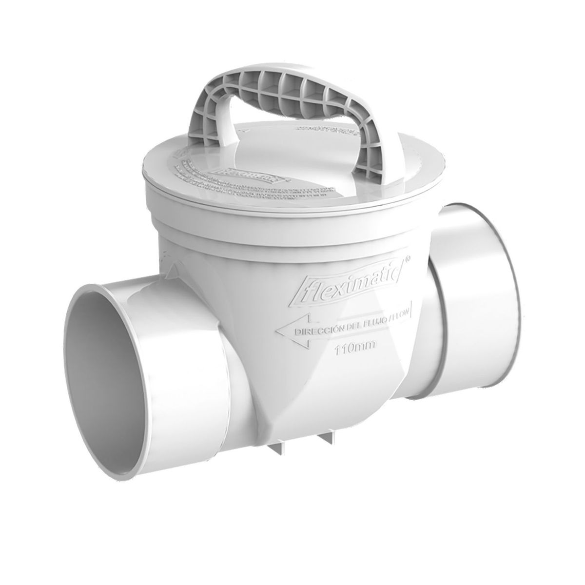 Fleximatic - Cople antiretorno de 4" de abs