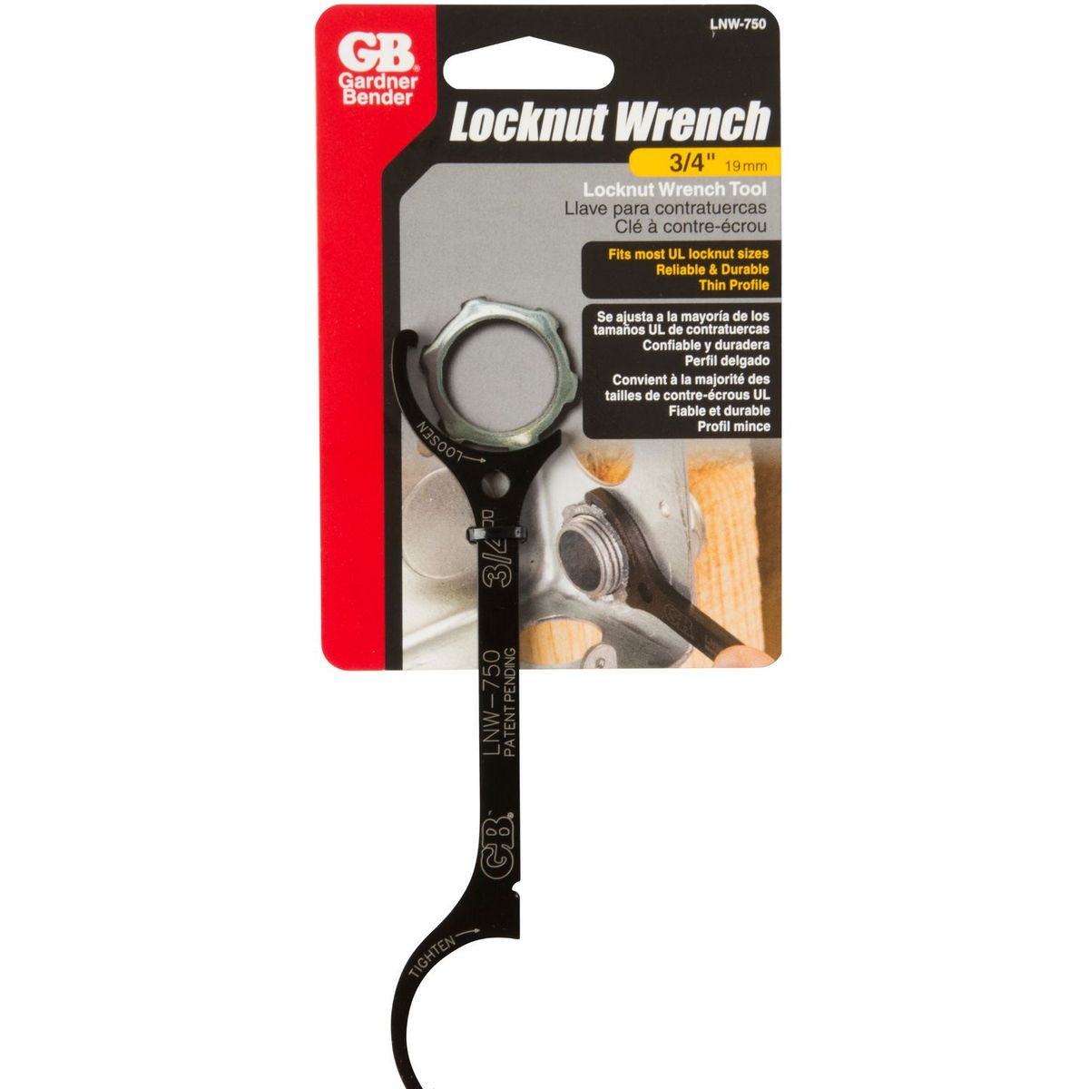 Gardner Bender - Llave p/contratuerca 3/4"