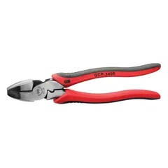 Pinza de Punta Redonda y Cuchillas Escalladas GCP-3400 10"