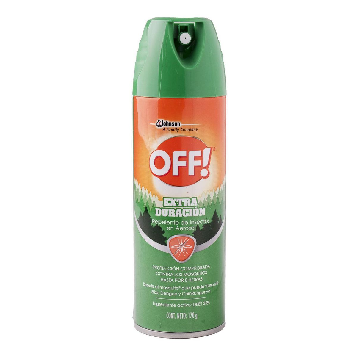 Repelente aerosol 170 g, marca Off - Foto Principal