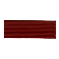 Lámina Corrugada de Policarbonato Espumado Suntop Rojo 0.92 x 3.05 m
