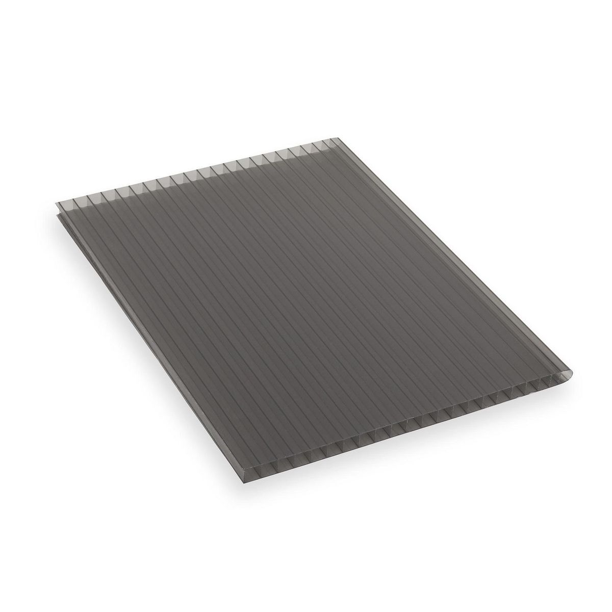 Lámina de Policarbonato Alveolar Sunlite Humo 6 mm x 1.22 x 6.10 cm, marca Palram - Foto Principal