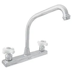 Mezcladora de cocina cromo 8"
