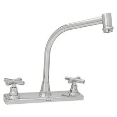 Mezcladora de cocina cromo 8"