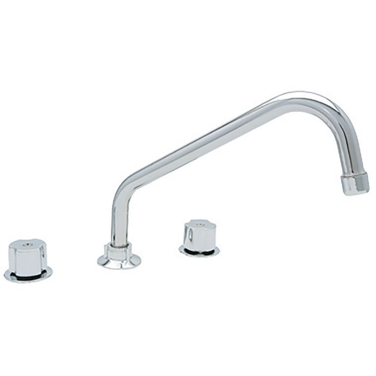 Mezcladora de cocina cromo 8", marca Dica - Foto Principal