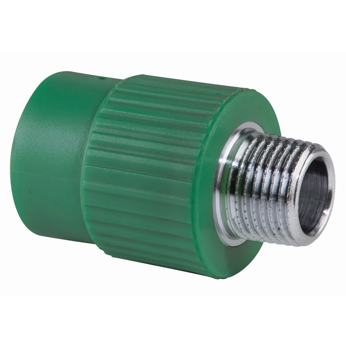 Conector Macho 32 X 1"1" X 1" de ppr, marca Urrea - Foto Principal