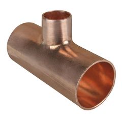Tee Reducida 3/4 X 3/4 X 1/2" Cobre