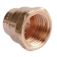Conector Rosca Interior 1" Cobre