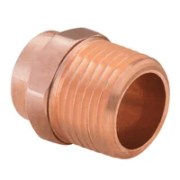 Conector Rosca Exterior 1" Cobre