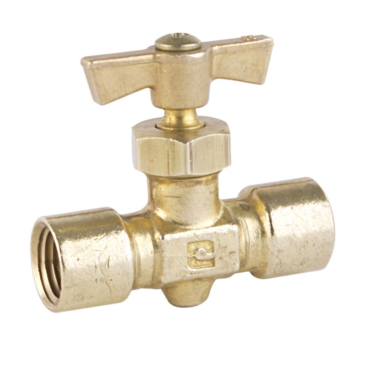 Nacobre - Válvula aguja hembra hembra 1/4x1/4