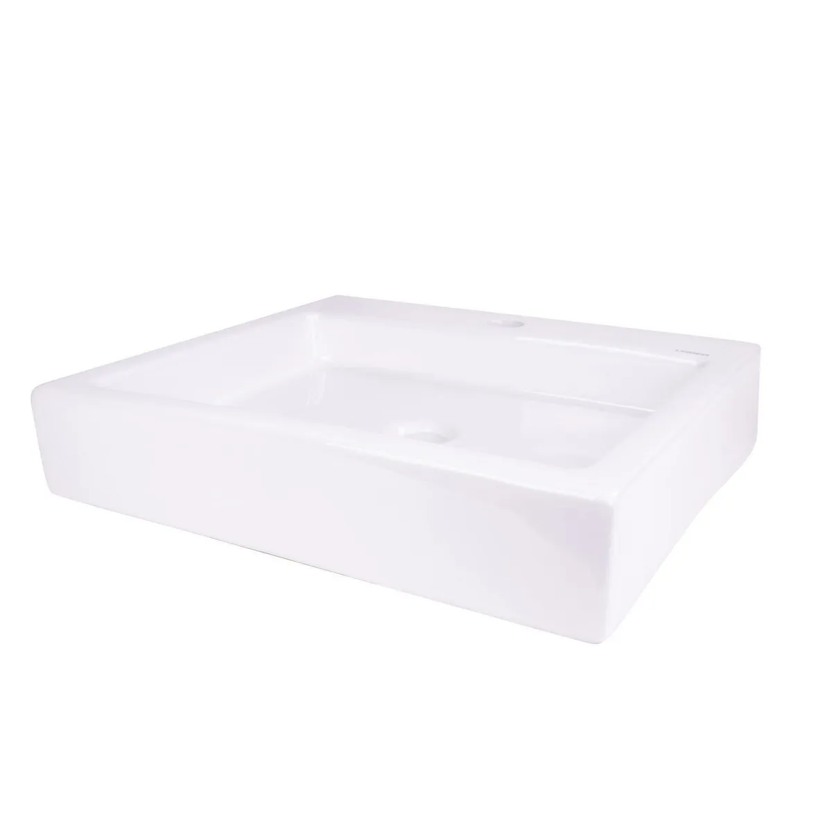 Urrea - Lavabo kub blanco ceramica