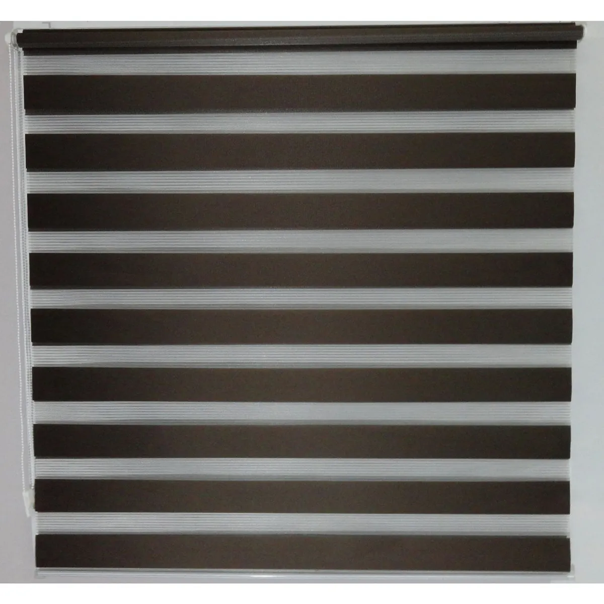 Deco Persiana - Persiana enrollable duo chocolate 150x180 cm