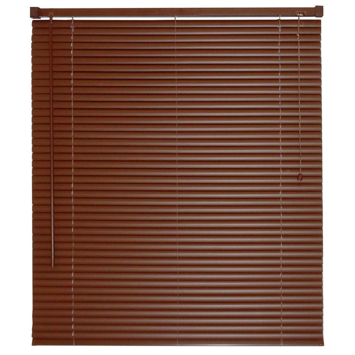 Deco Persiana - Persiana horizontal de PVC chocolate 150x160 cm