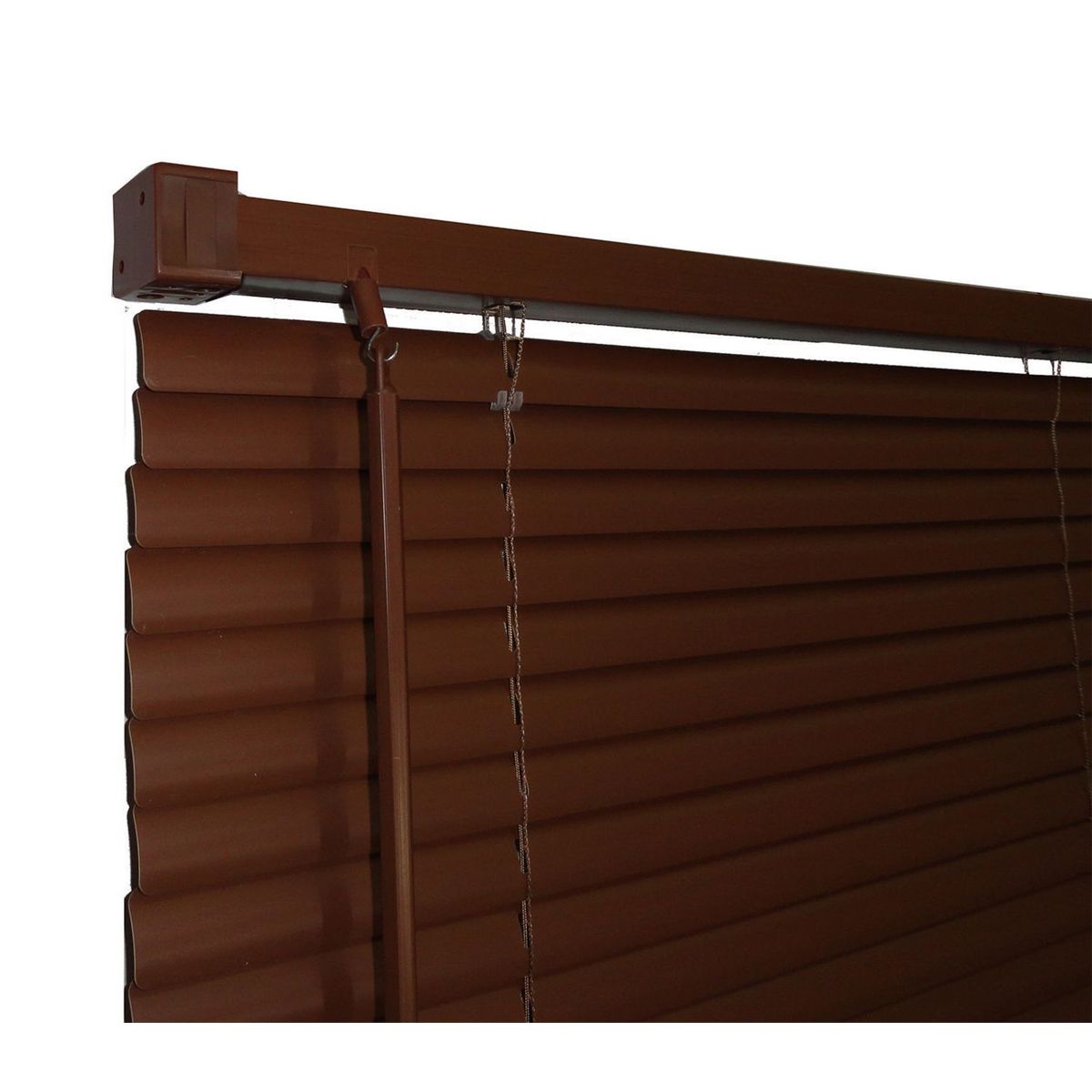 Deco Persiana - Persiana horizontal de PVC chocolate 150x160 cm
