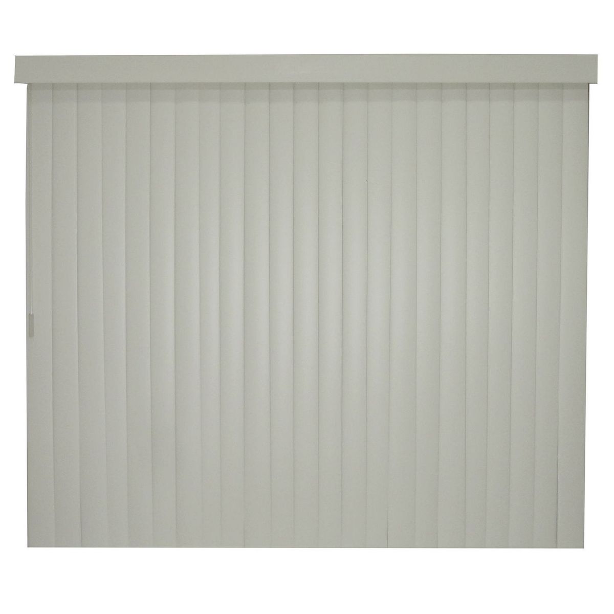 Deco Persiana - Persiana vertical de PVC marfil 180x160 cm