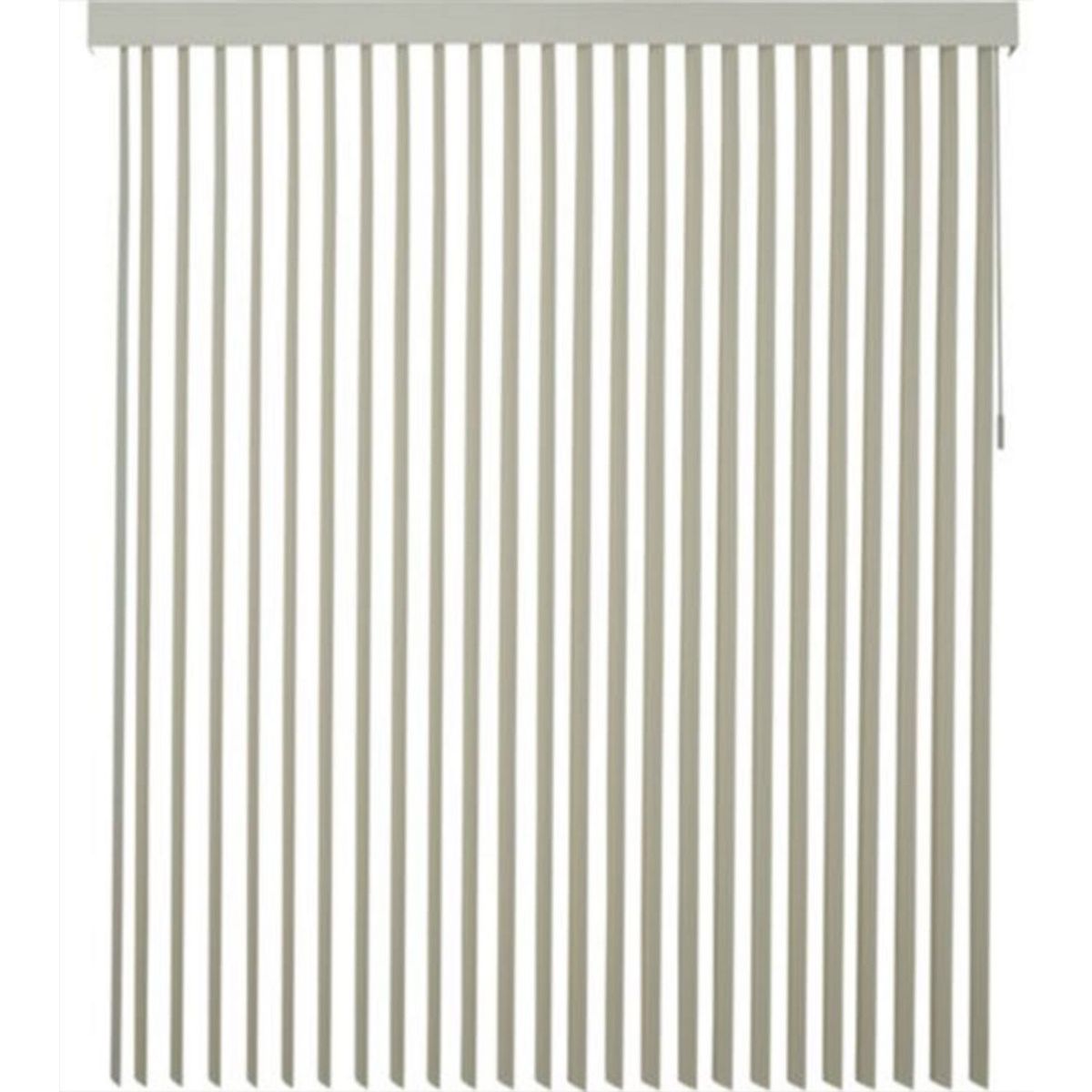 Deco Persiana - Persiana vertical de PVC marfil 180x160 cm