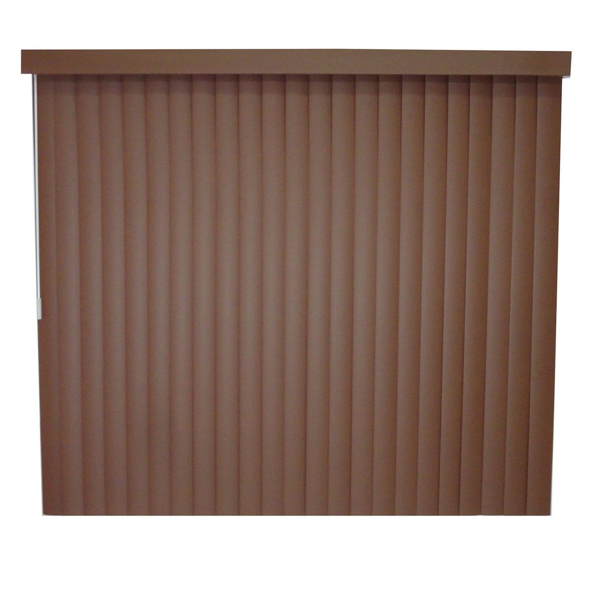 Deco Persiana - Persiana vertical de PVC chocolate 180x160 cm