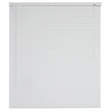 Persiana horizontal de PVC blanca 150x160 cm
