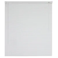 Persiana horizontal de PVC blanca 150x160 cm
