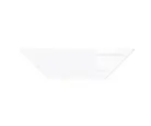Soporte lateral blanco 7 cm