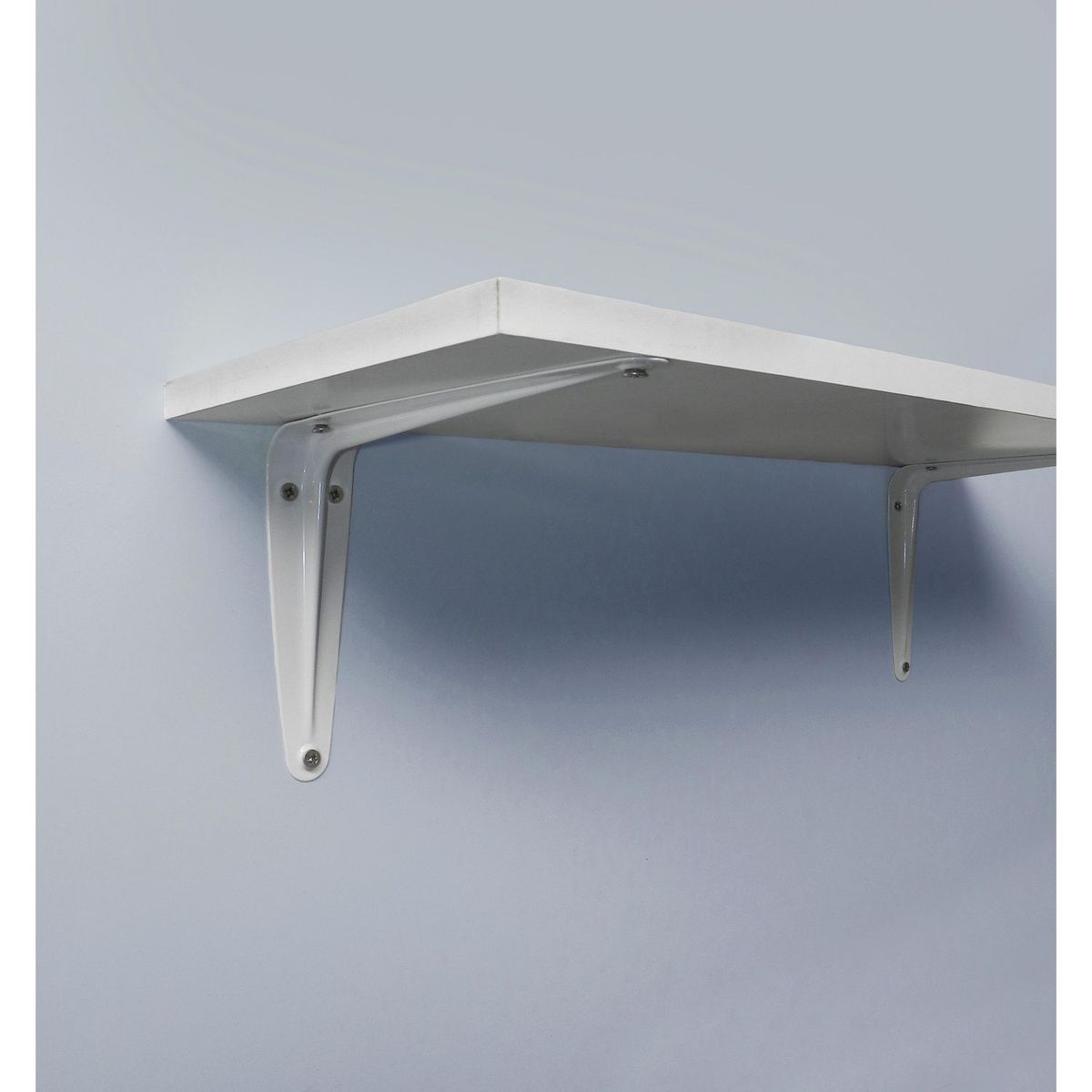 Soporte en escuadra blanco 13 x 15 cm, marca Ducasse - Foto 2