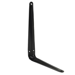 Soporte en escuadra negro 20 x 25 cm