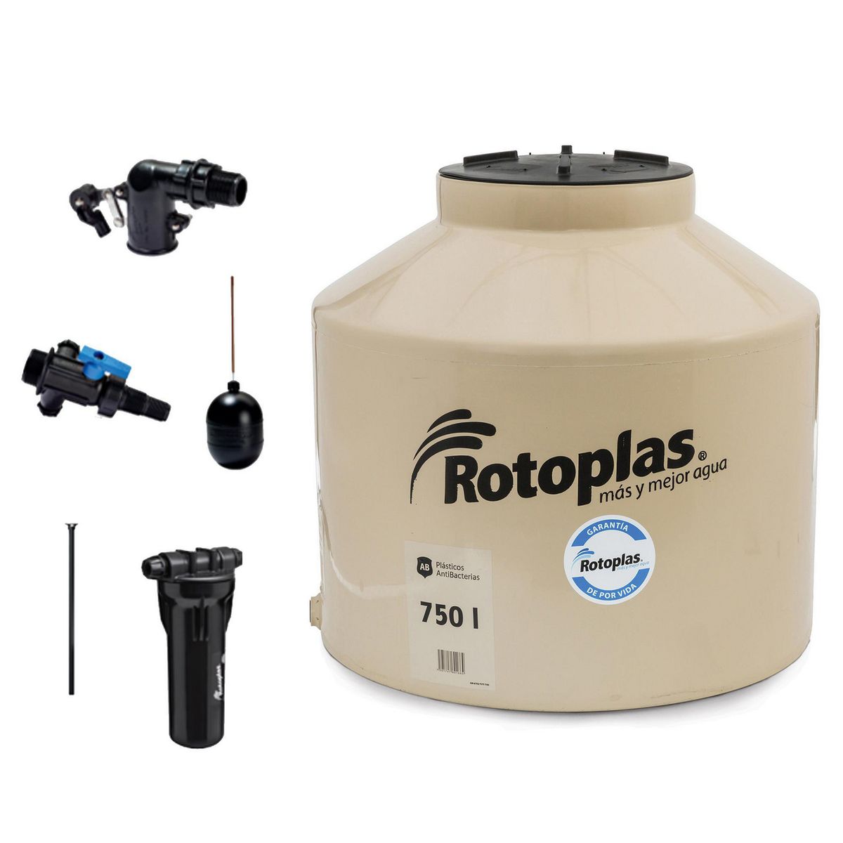 Tinaco Rotoplas 750 Litros, marca Rotoplas - Foto Principal