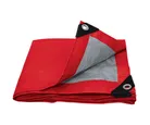 Lona polietileno 4 x 6 m roja