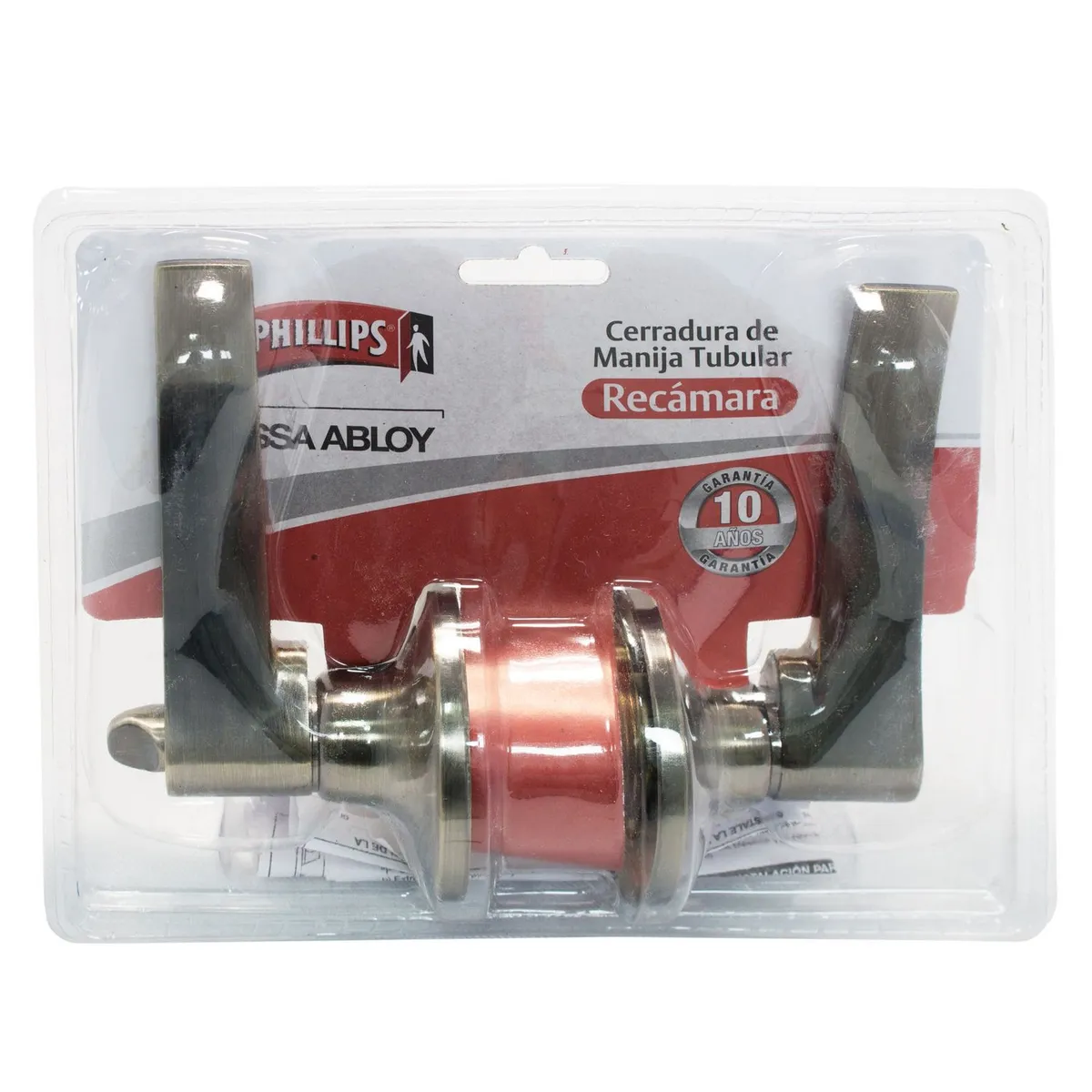 Philips - Manija para Recámara Roble Latón Antiguo