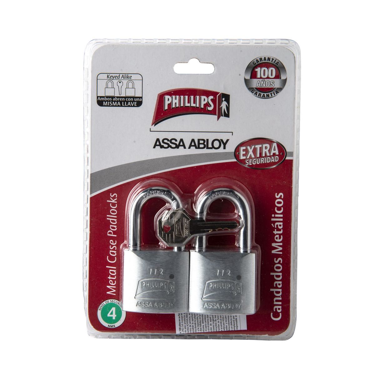 Philips - Candado Metálico