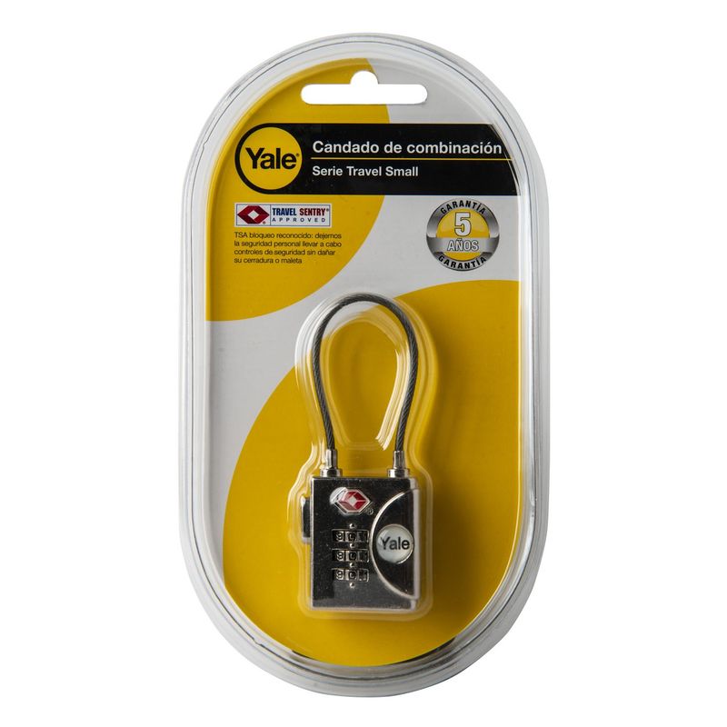 Yale - Candado Acero Inoxidable